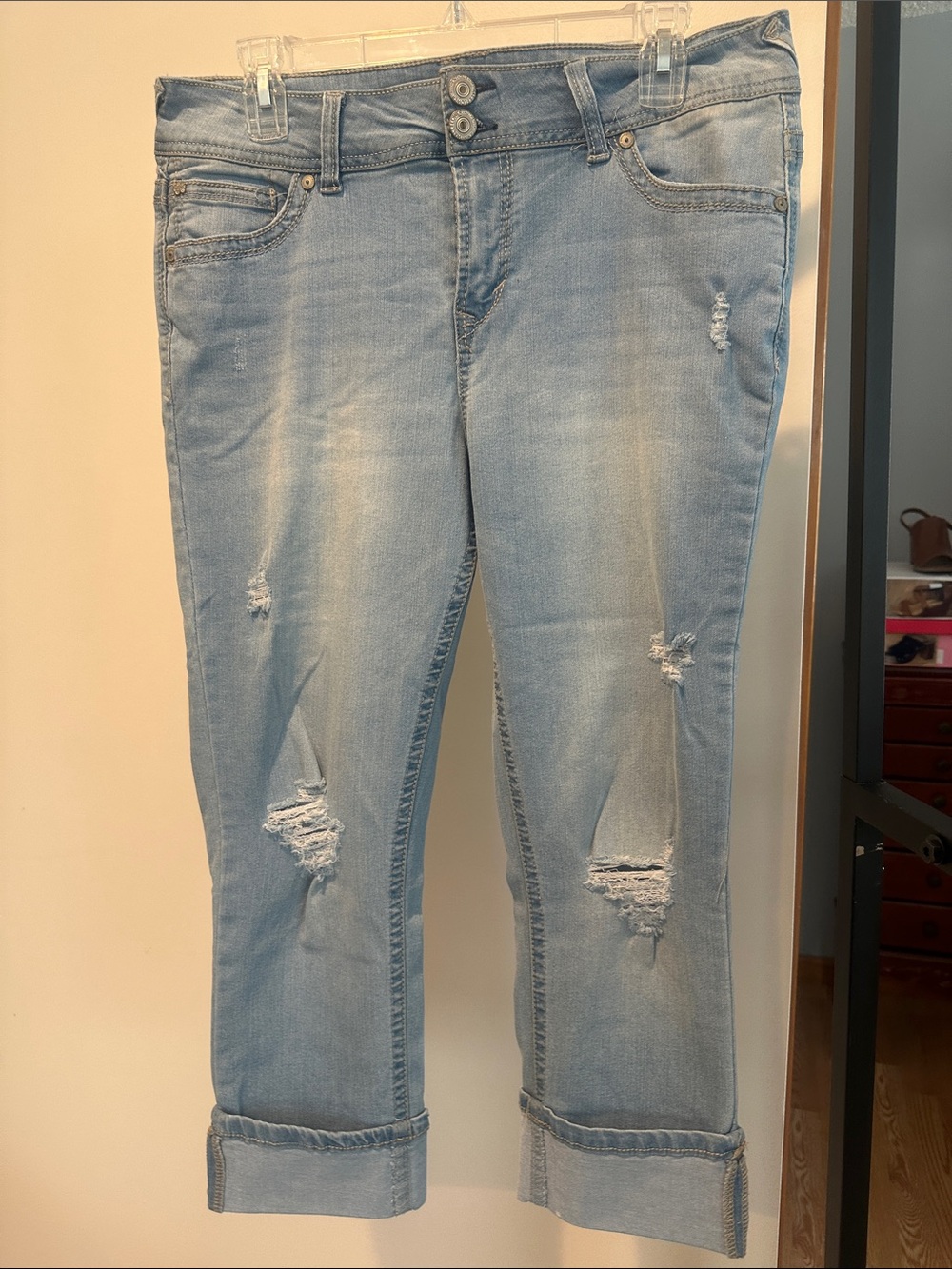 Wallflower Jeans Ankle/crop Size 15
